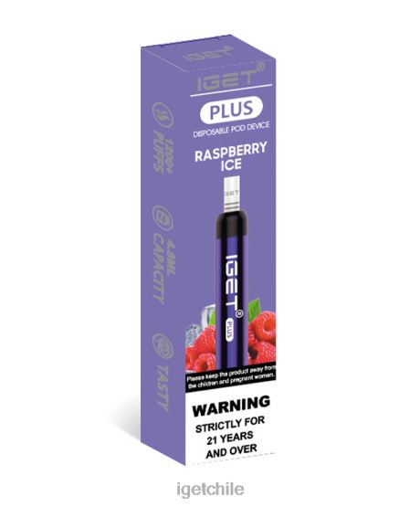 IGET vape online más R2H0R39 hielo de frambuesa