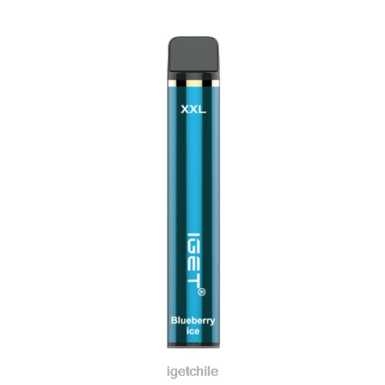 IGET vape Chile xxl 1800 inhalaciones R2H0R354 hielo de arándanos