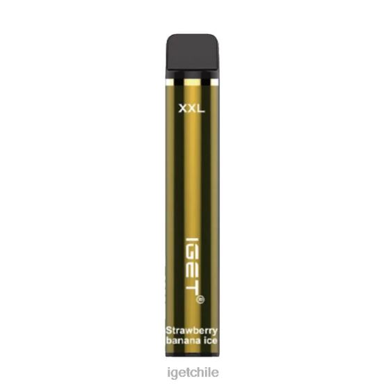 IGET vape Chile xxl 1800 inhalaciones R2H0R364 hielo de fresa y plátano