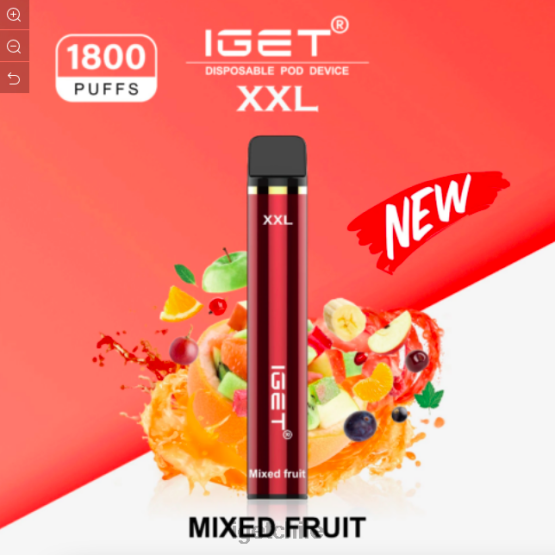 IGET vape online xxl - 1800 inhalaciones R2H0R489 fruta mezclada