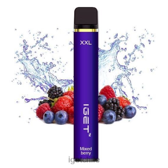 IGET bar xxl - 1800 inhalaciones R2H0R494 mezcla de baya