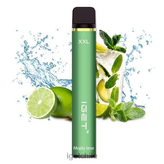 IGET wholesale xxl - 1800 inhalaciones R2H0R495 lima mojito