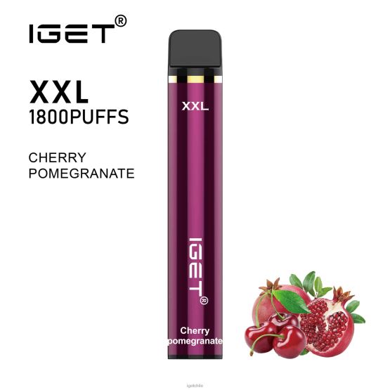 IGET vape Chile xxl R2H0R50 granada cereza