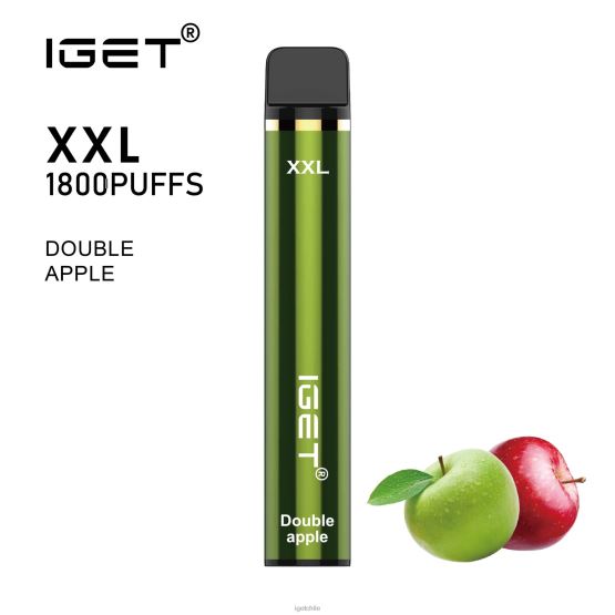 IGET vape sale xxl R2H0R54 manzana doble