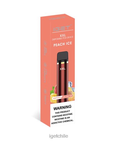 IGET vape Chile xxl R2H0R70 hielo de durazno