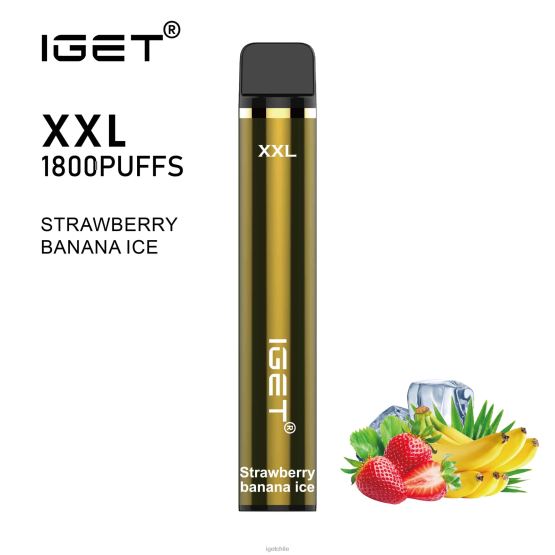 IGET vape sale xxl R2H0R74 hielo de fresa y plátano