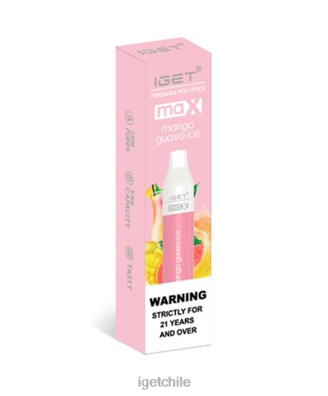 IGET vape online máximo R2H0R84 hielo de guayaba y mango