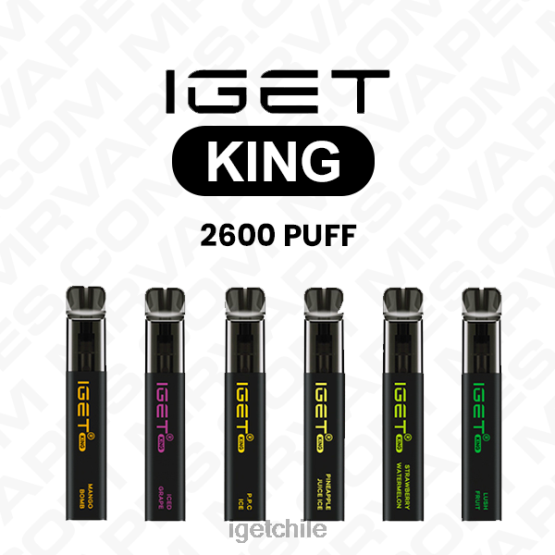 Vape desechable IGET vape online king al por mayor (2600 inhalaciones) R2H0R634