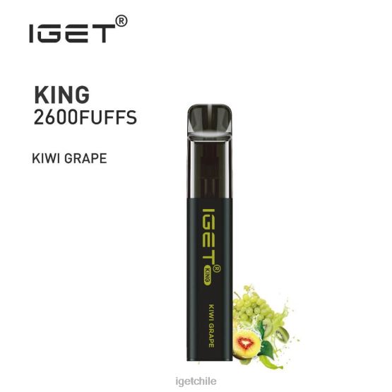 rey IGET bar online - 2600 inhalaciones R2H0R444 uva kiwi