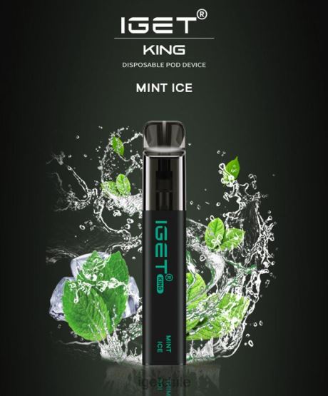 rey IGET vape online - 2600 inhalaciones R2H0R449 hielo de menta