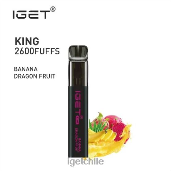 rey IGET bar online - 2600 inhalaciones R2H0R570 fruta del dragón de plátano