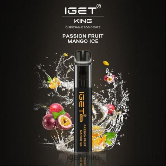 rey IGET bar sale - 2600 inhalaciones R2H0R625 hielo de mango y maracuyá