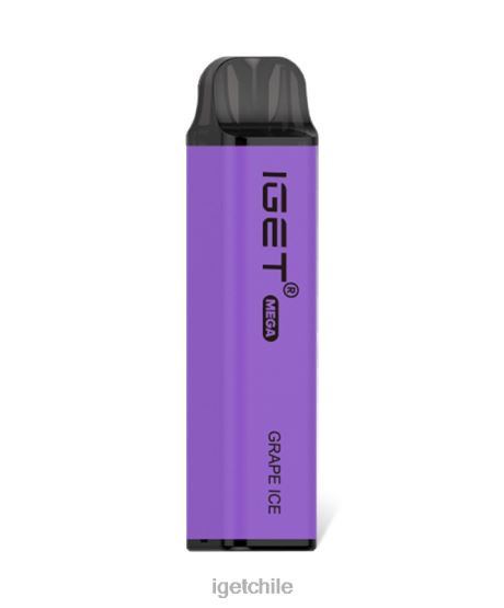 IGET vape Chile mega R2H0R130 hielo de uva