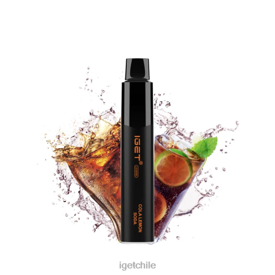 IGET vape online Legend 4000 bocanadas. R2H0R349 refresco de cola y limón