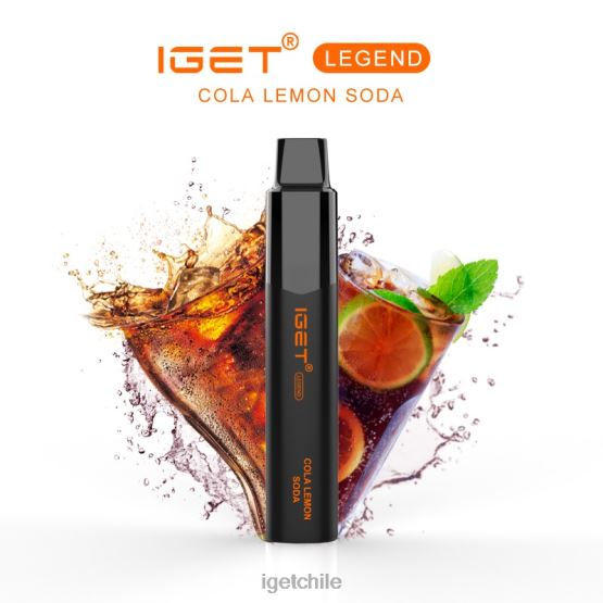 leyenda IGET wholesale - 4000 inhalaciones R2H0R576 refresco de cola y limón