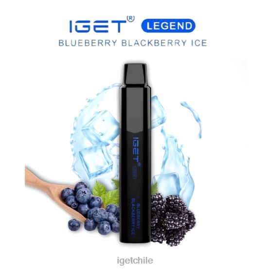 leyenda IGET vape sale - 4000 inhalaciones R2H0R644 arándano, mora, hielo