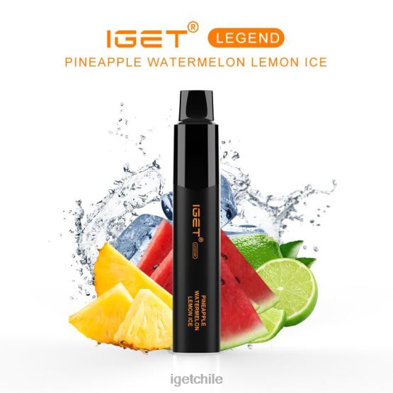 leyenda IGET wholesale - 4000 inhalaciones R2H0R662 piña sandía limón hielo