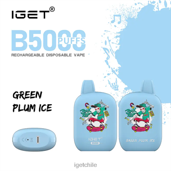 IGET wholesale b5000 R2H0R311 hielo de ciruela verde