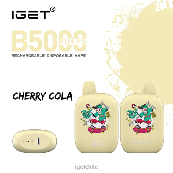 IGET sale b5000 R2H0R316 cola de cereza