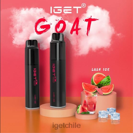 cabra IGET bar - 5000 inhalaciones R2H0R447 hielo exuberante