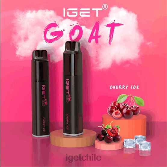 cabra IGET wholesale - 5000 inhalaciones R2H0R485 hielo de cereza