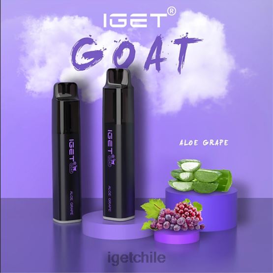 cabra IGET vape - 5000 inhalaciones R2H0R486 áloe uva