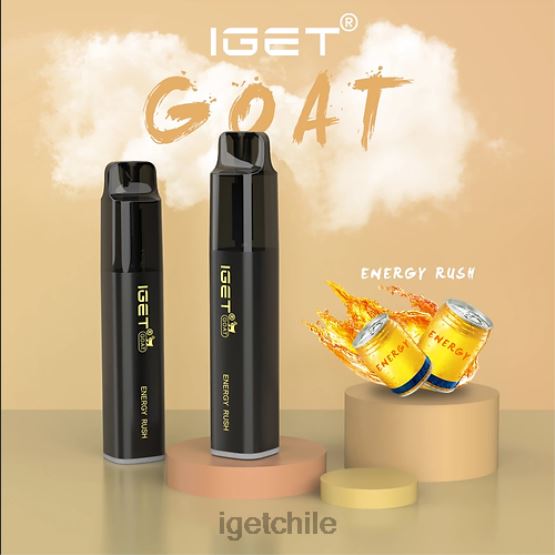 cabra IGET online - 5000 inhalaciones R2H0R510 subidón de energía