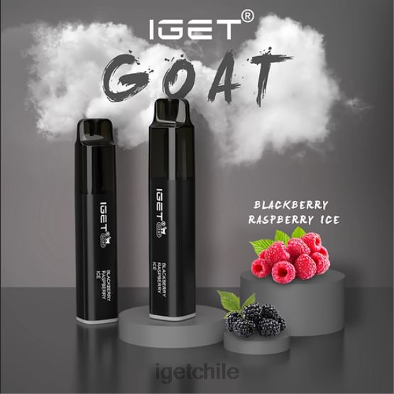 cabra IGET wholesale - 5000 inhalaciones R2H0R637 hielo de frambuesa y mora