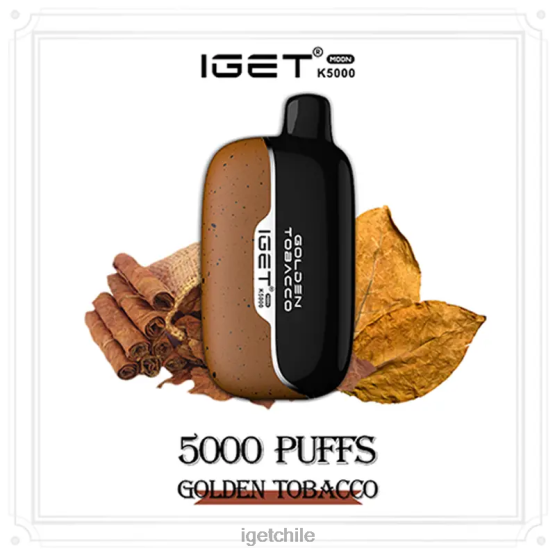 IGET bar sale luna 5000 inhalaciones R2H0R211 tabaco dorado