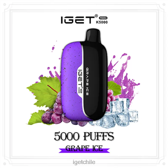 IGET vape online luna 5000 inhalaciones R2H0R214 hielo de uva