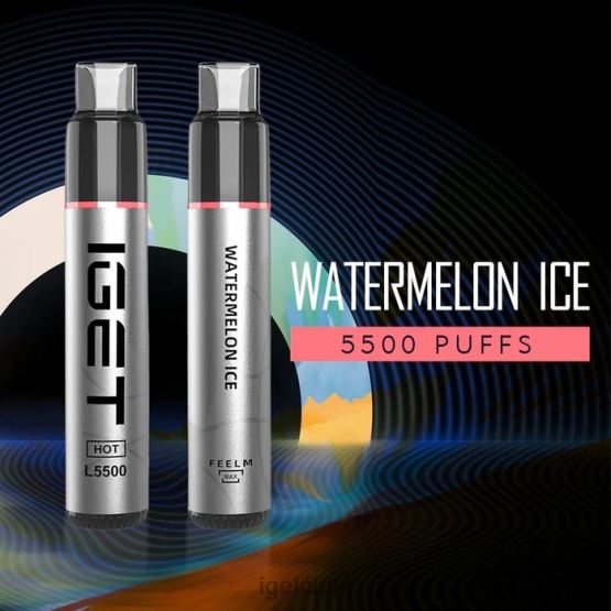 IGET bar online calenté - 5500 inhalaciones R2H0R536 hielo de sandia