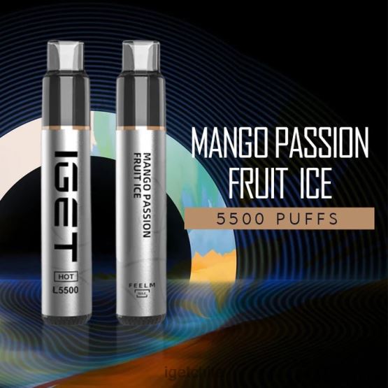 IGET bar online calenté - 5500 inhalaciones R2H0R613 hielo de mango y maracuyá