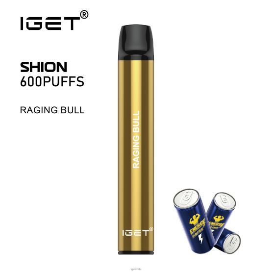 3 x IGET vape online shion R2H0R26 Toro furioso