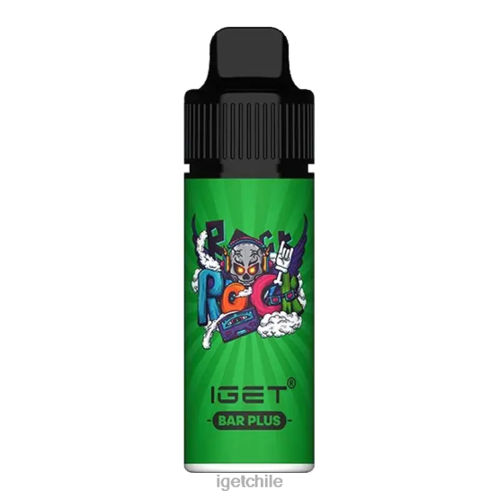 barra IGET vape Chile plus - 6000 inhalaciones R2H0R534 hielo de melón