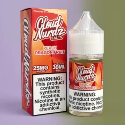 E-Líq Cloud Nurdz Sal Nicotina Melocotón Pitaya 30ml 25/50mg
